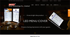 Desktop Screenshot of ledmenucover.com