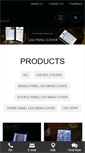 Mobile Screenshot of ledmenucover.com